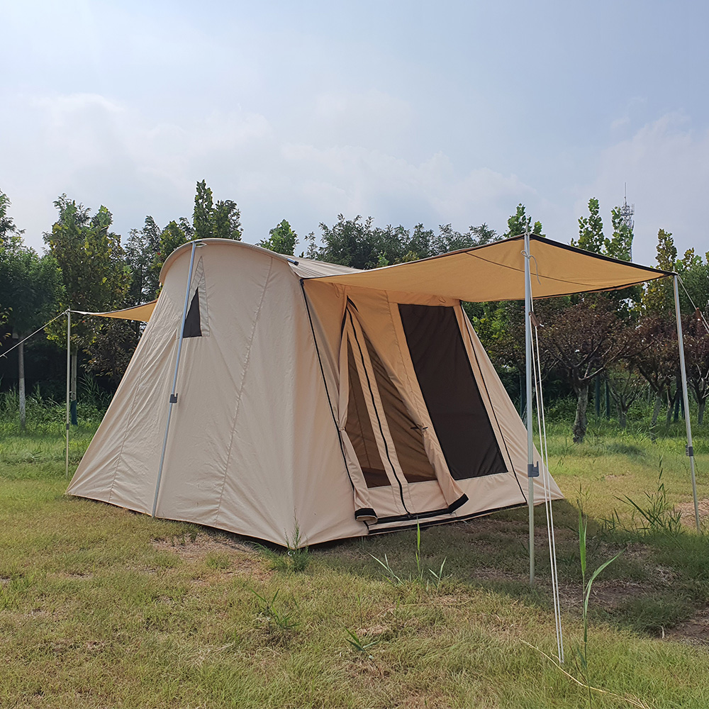 Tente spring bar en toile de coton